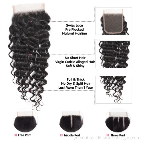 YueXiu Hair Wholesale Mink Peruvian Virgin Human Hair Bundles Grade 12A Remy Hair